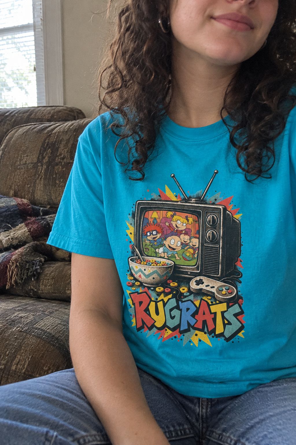 Rugrats Retro TV Graphic Tee lifestyle photo