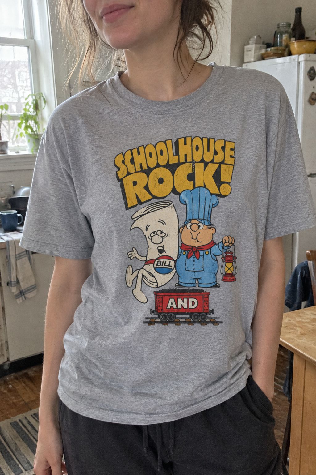 Schoolhouse Rock! Graphic Tee lifestyle photo