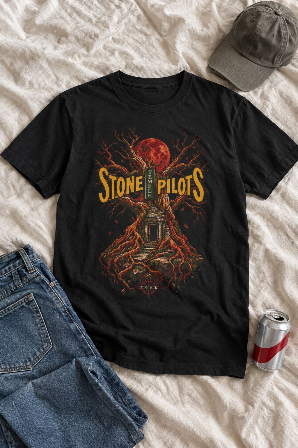 Stone Pilots Vintage Rock Tee lifestyle photo