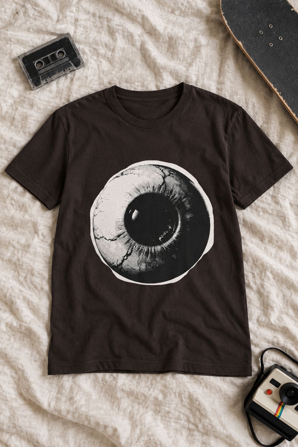 Surreal Eyeball Graphic Tee lifestyle photo