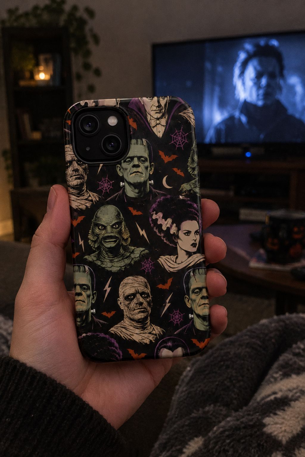 Monster Mash MagSafe Phone Case lifestyle photo