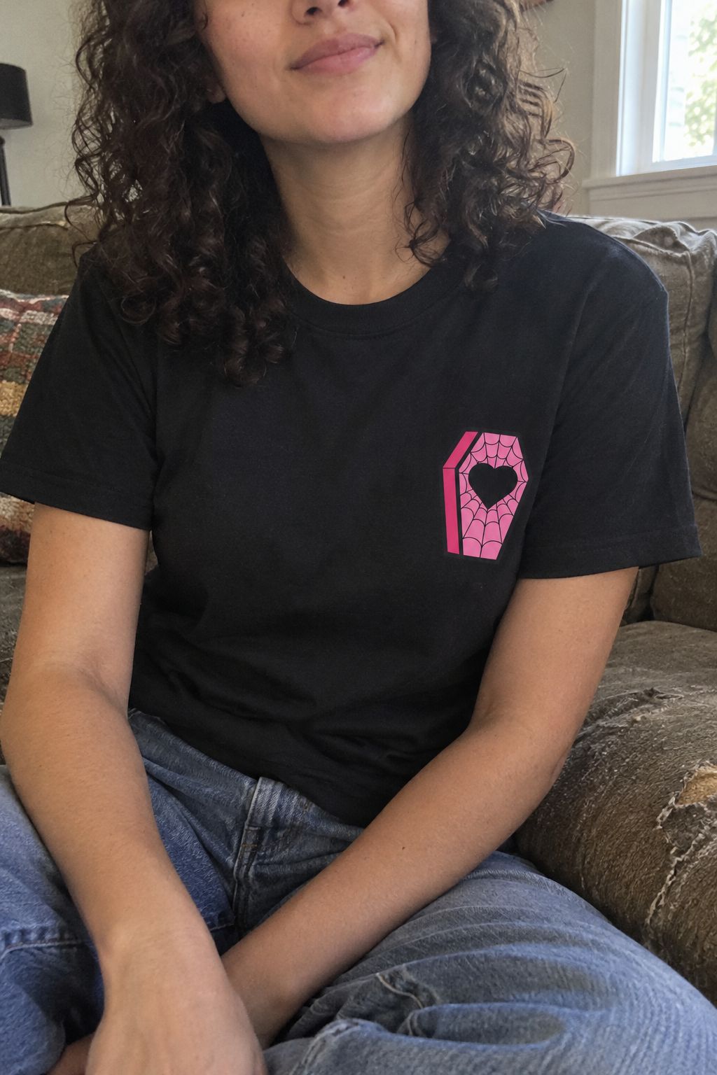 Coffin Heart Graphic Tee lifestyle photo