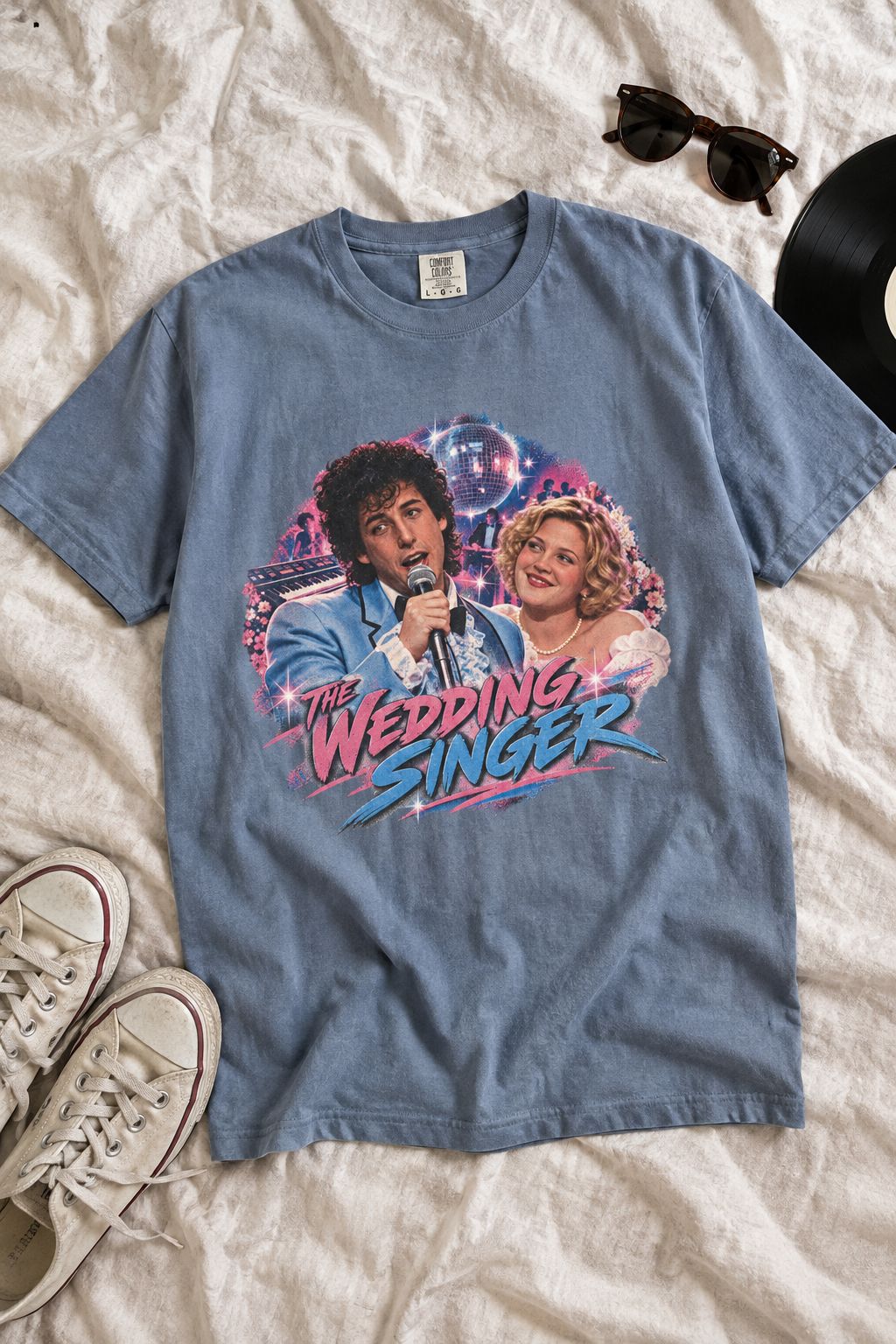 Wedding Singer Retro Movie Tee lifestyle photo