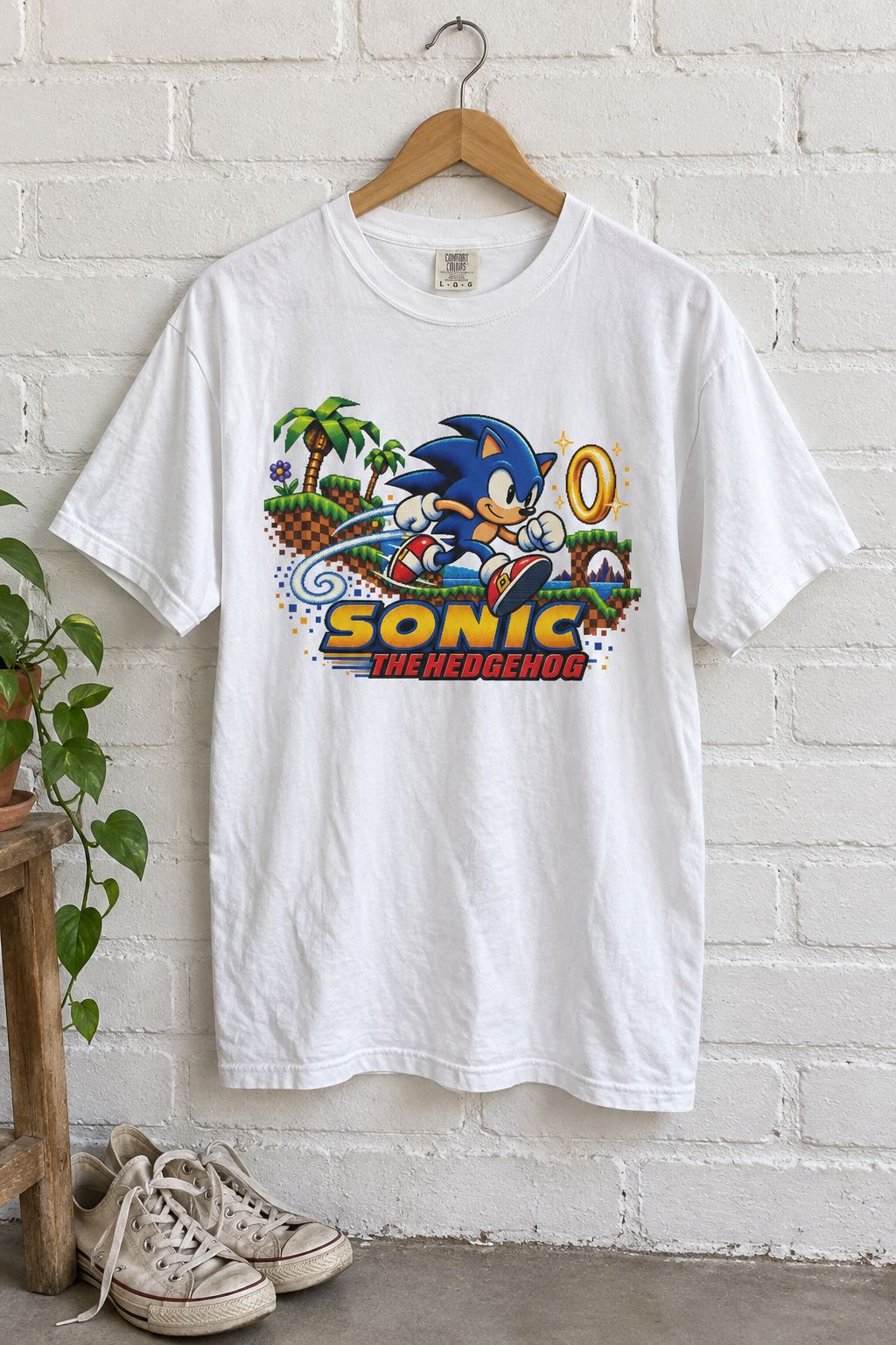 Sonic The Hedgehog Tee lifestyle photo