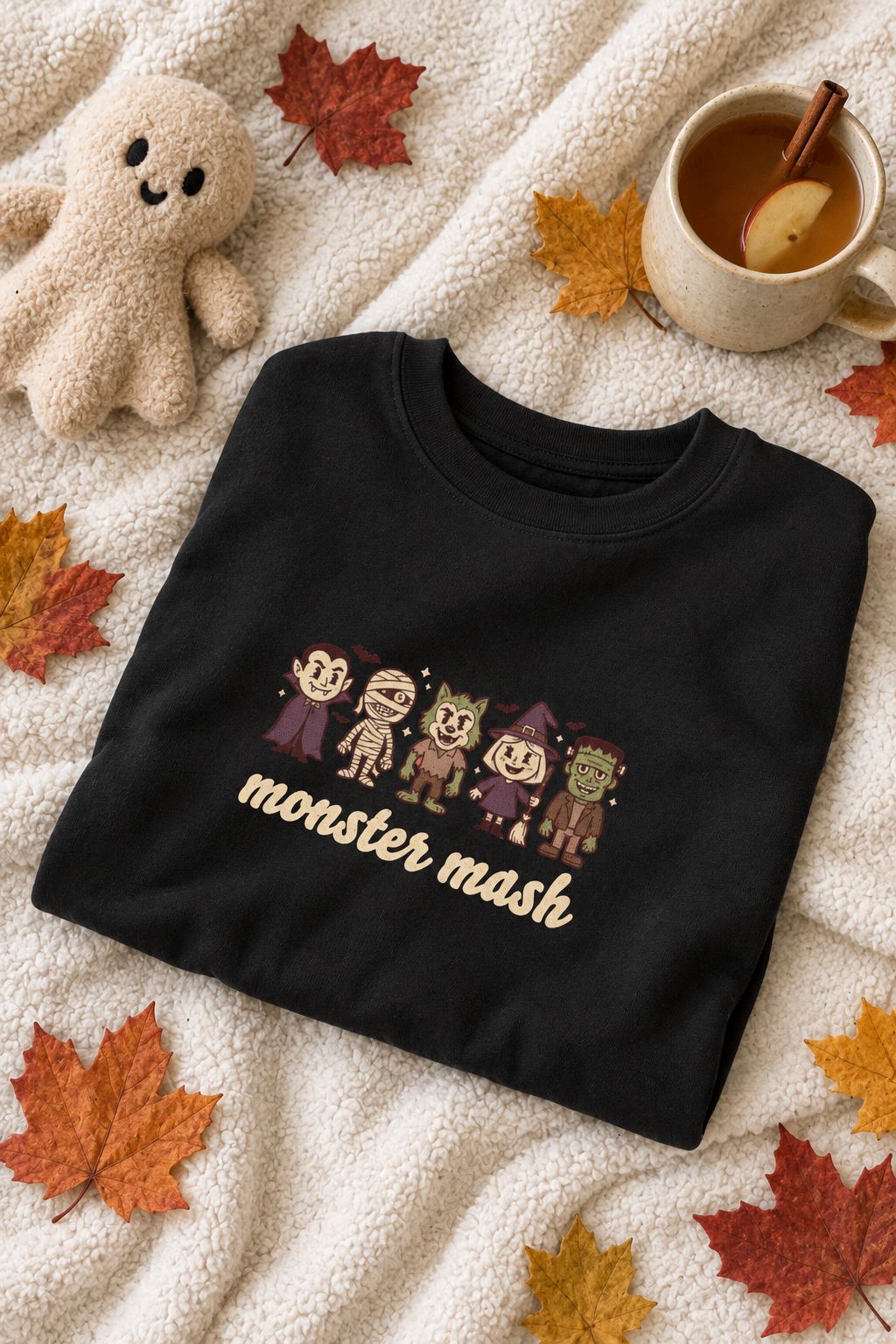 Cute Monsters Toddler Sweatshirt lifestyle photo