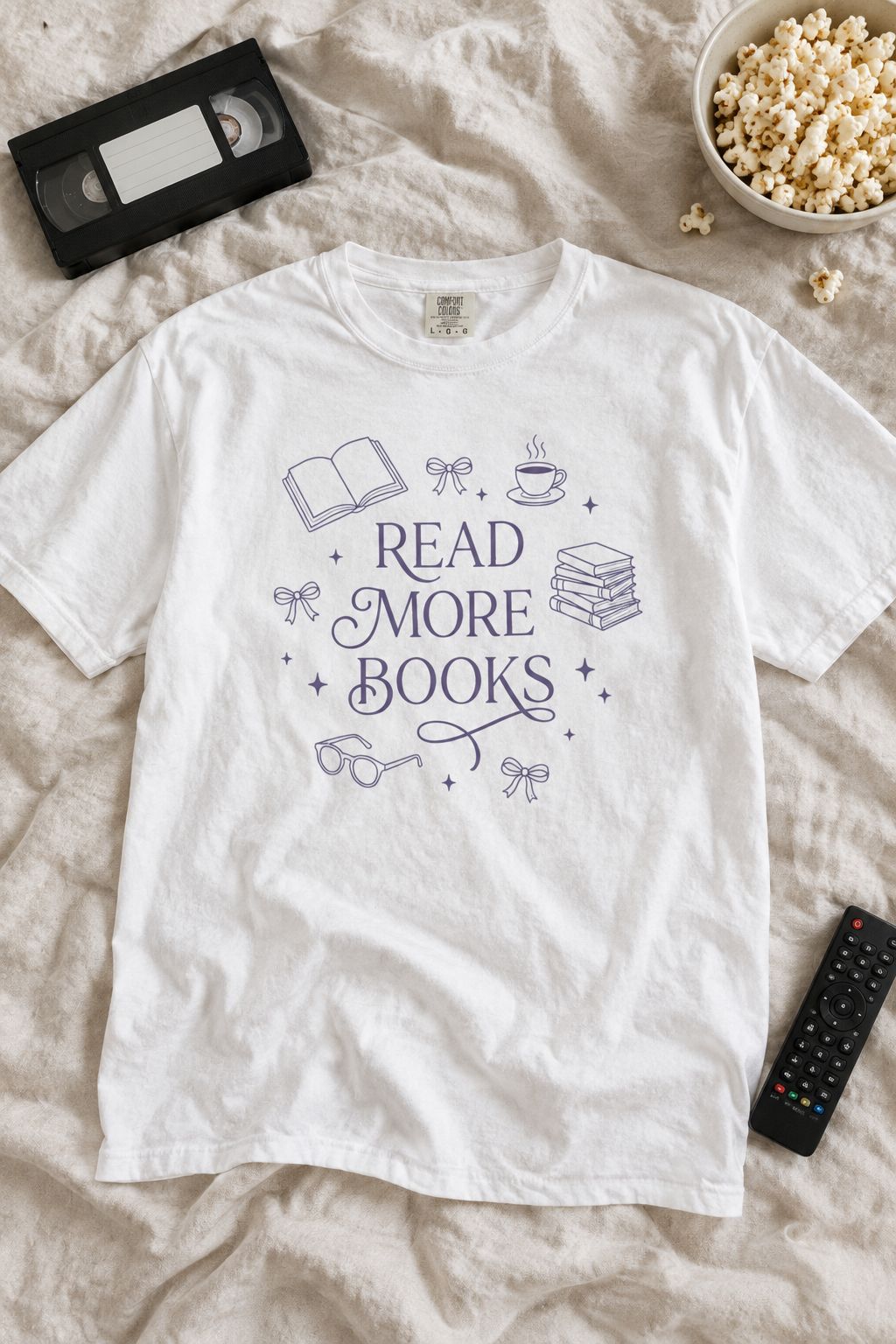 Read More Books Graphic Tee lifestyle photo