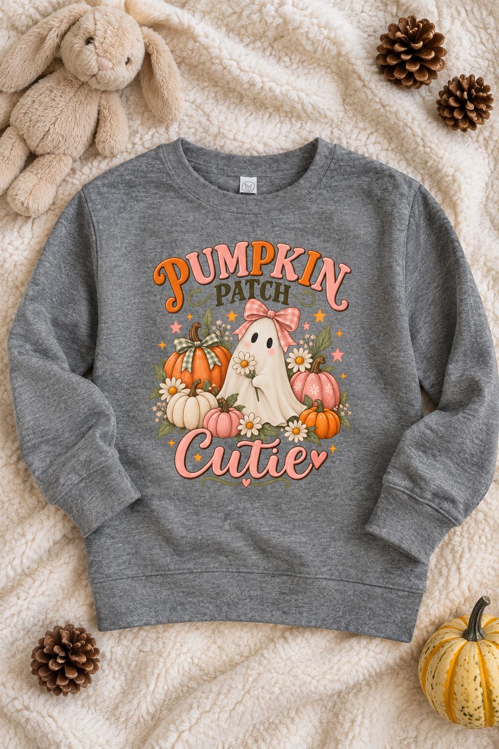 Pumpkin Patch Cutie Toddler Sweatshirt lifestyle photo