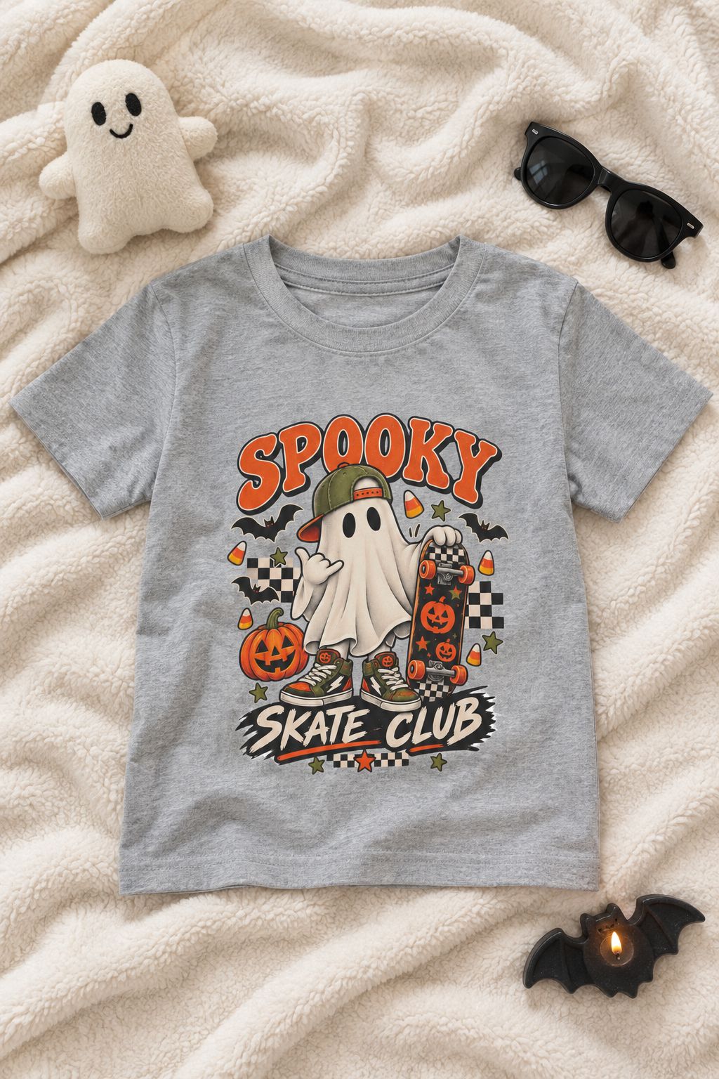 Spooky Skate Club Toddler T-Shirt lifestyle photo