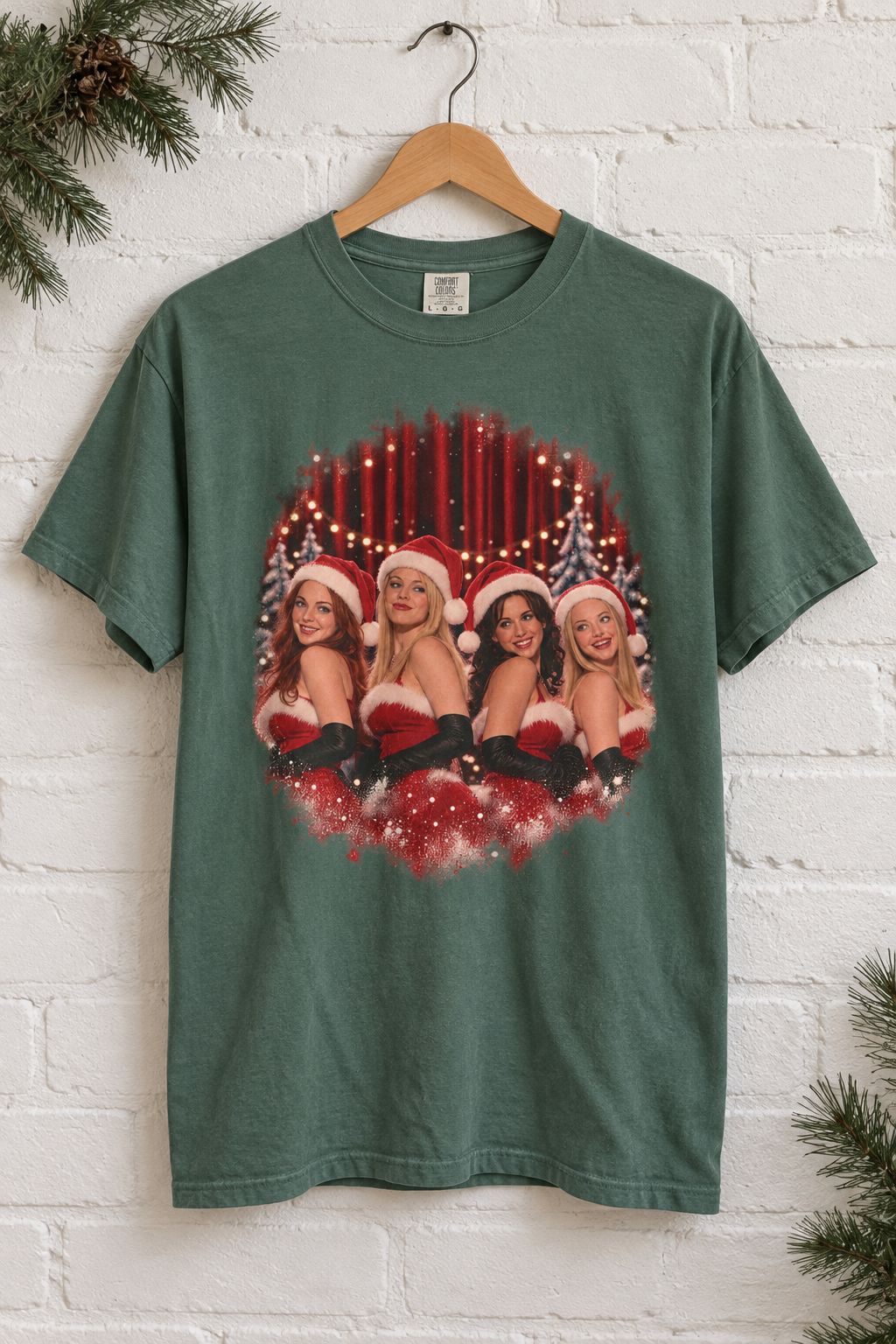 Mean Girls Jingle Bell Rock Christmas Tee lifestyle photo
