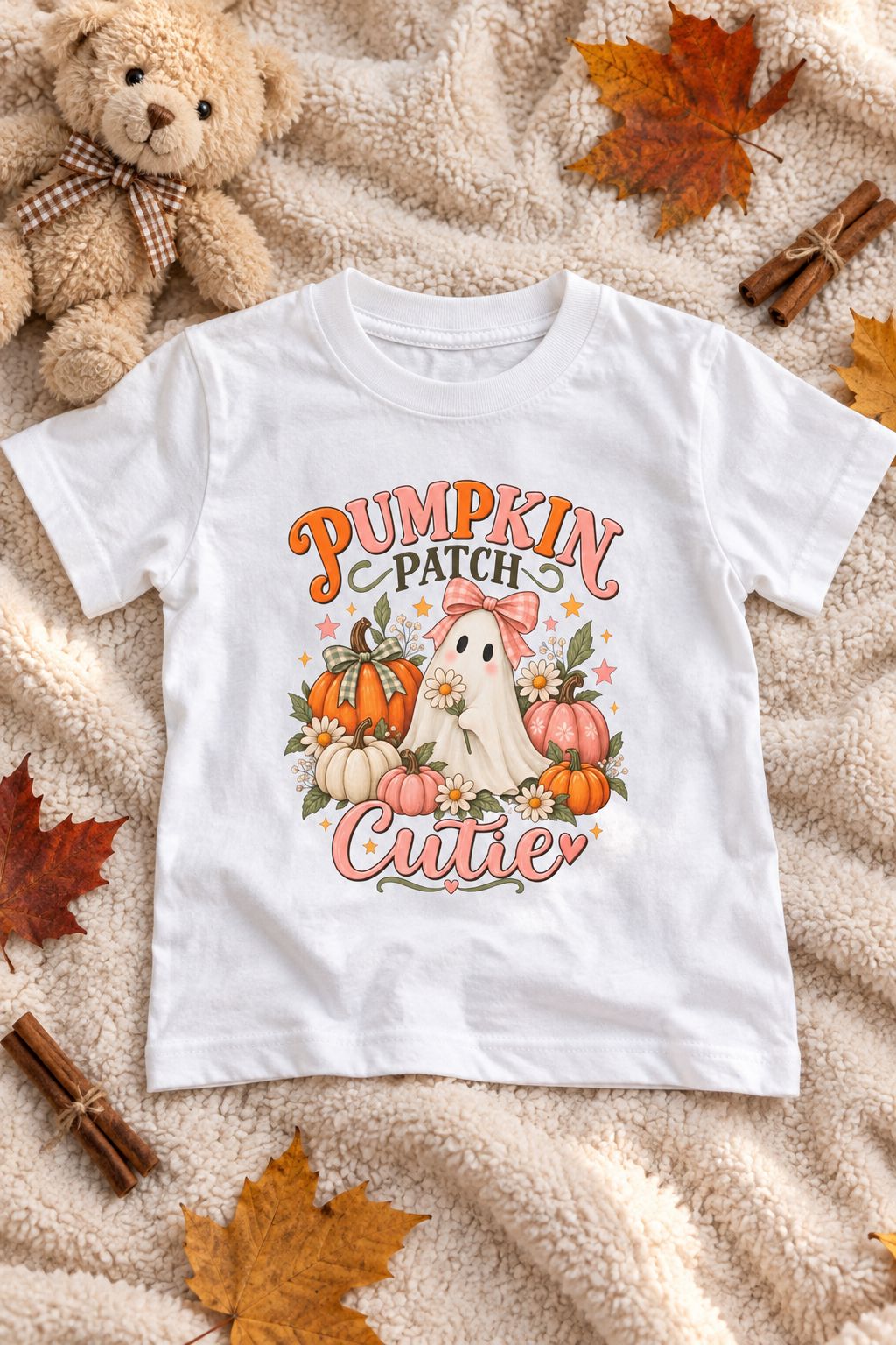 Pumpkin Patch Cutie Baby T-Shirt lifestyle photo