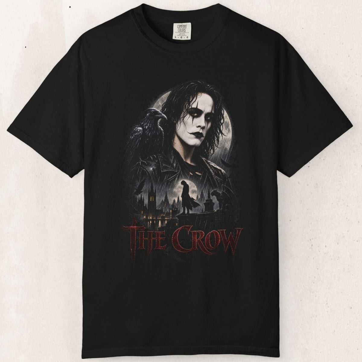 The Crow Graphic Tee – Black