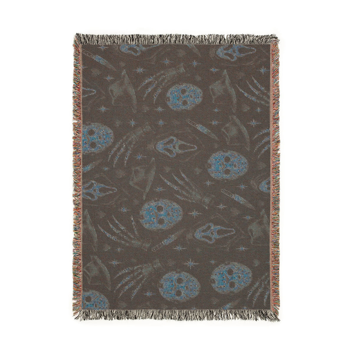 Horror Icon Woven Throw Blanket Printify
