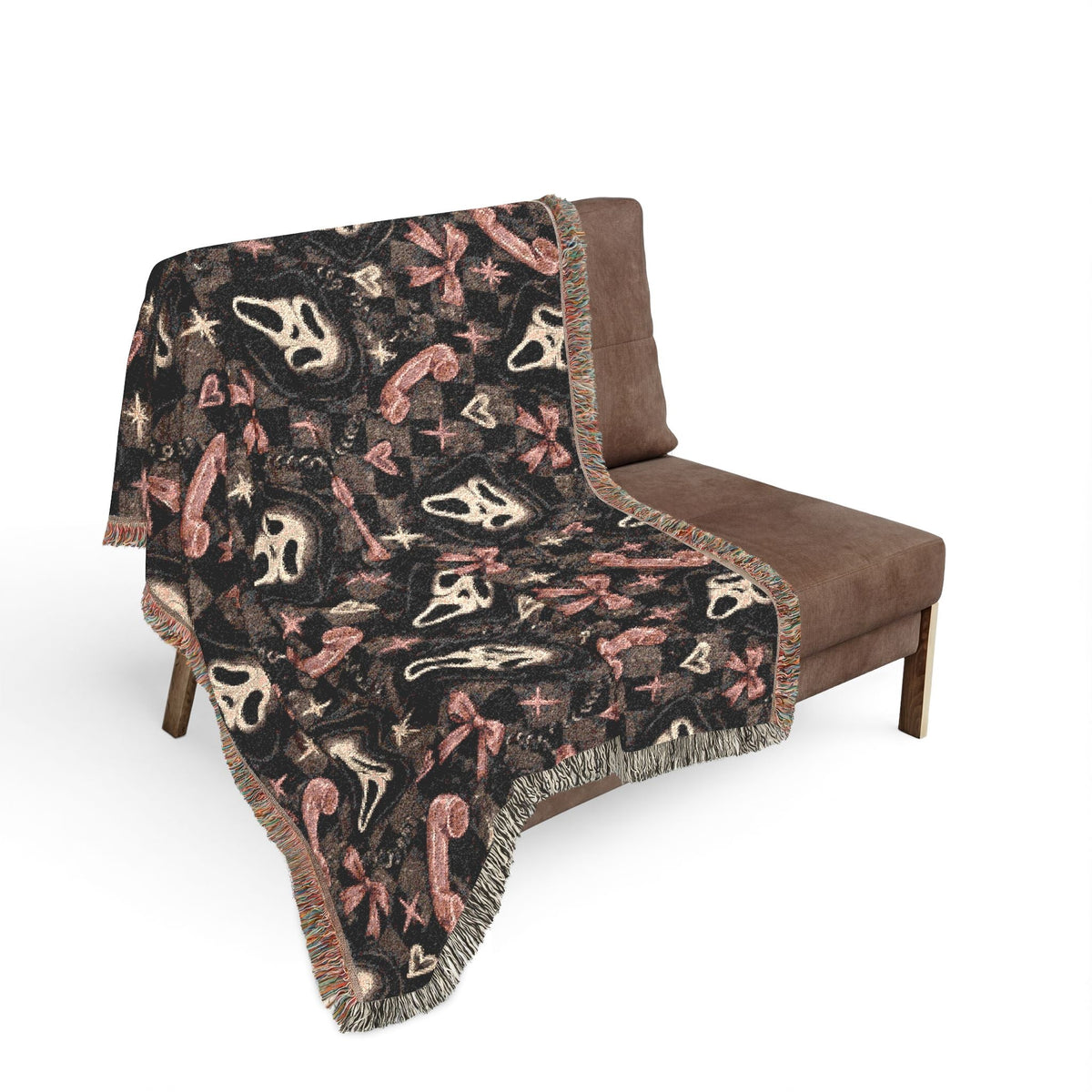 Woven Ghostface Throw Blanket, alternate view