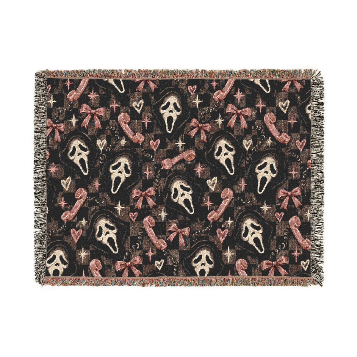 Woven Ghostface Throw Blanket, alternate view