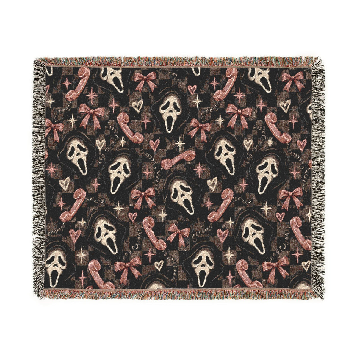 Woven Ghostface Throw Blanket, alternate view
