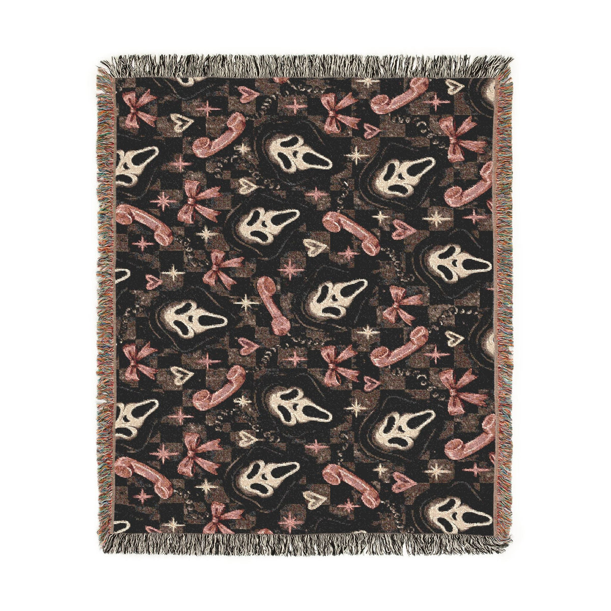 Woven Ghostface Throw Blanket, alternate view