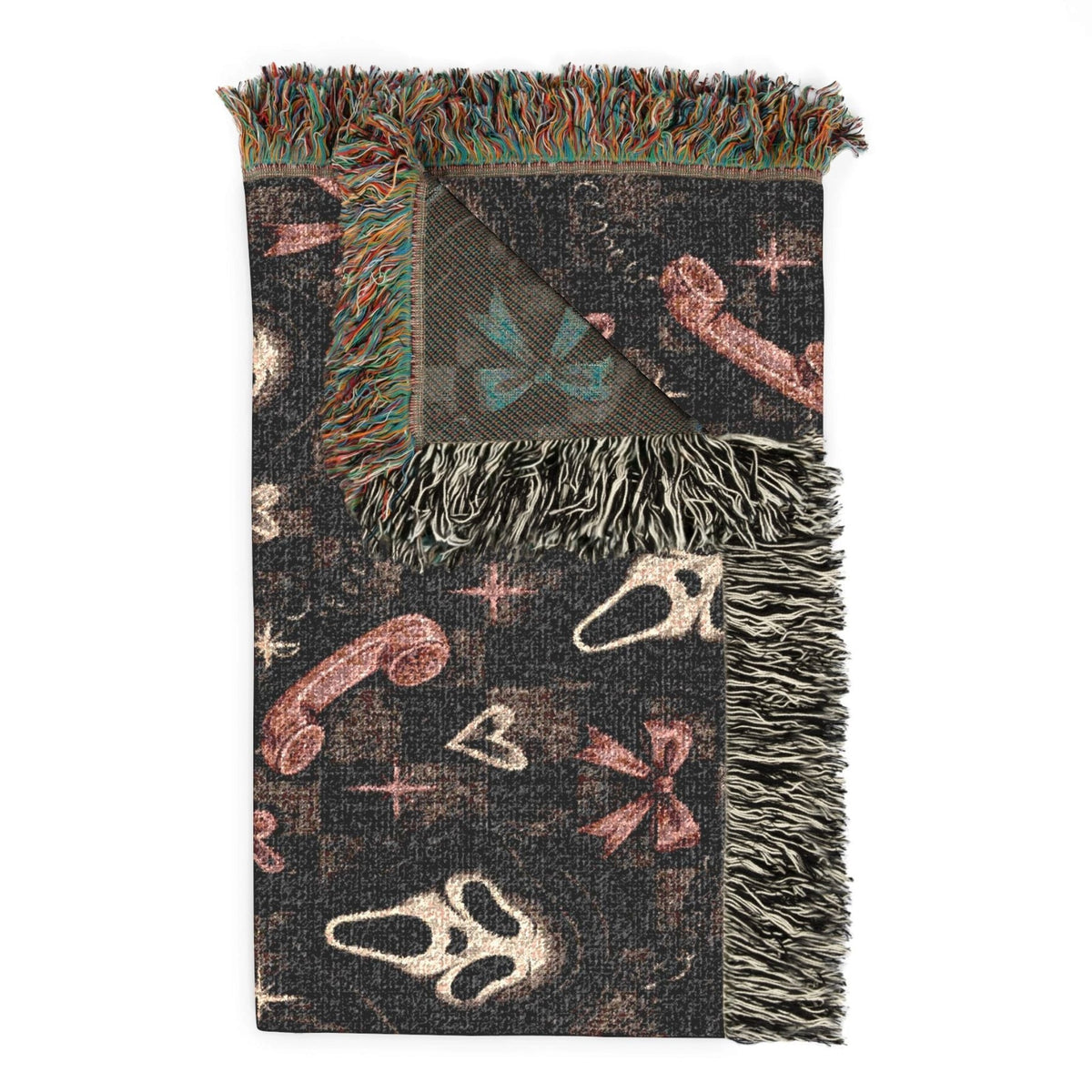 Woven Ghostface Throw Blanket, alternate view