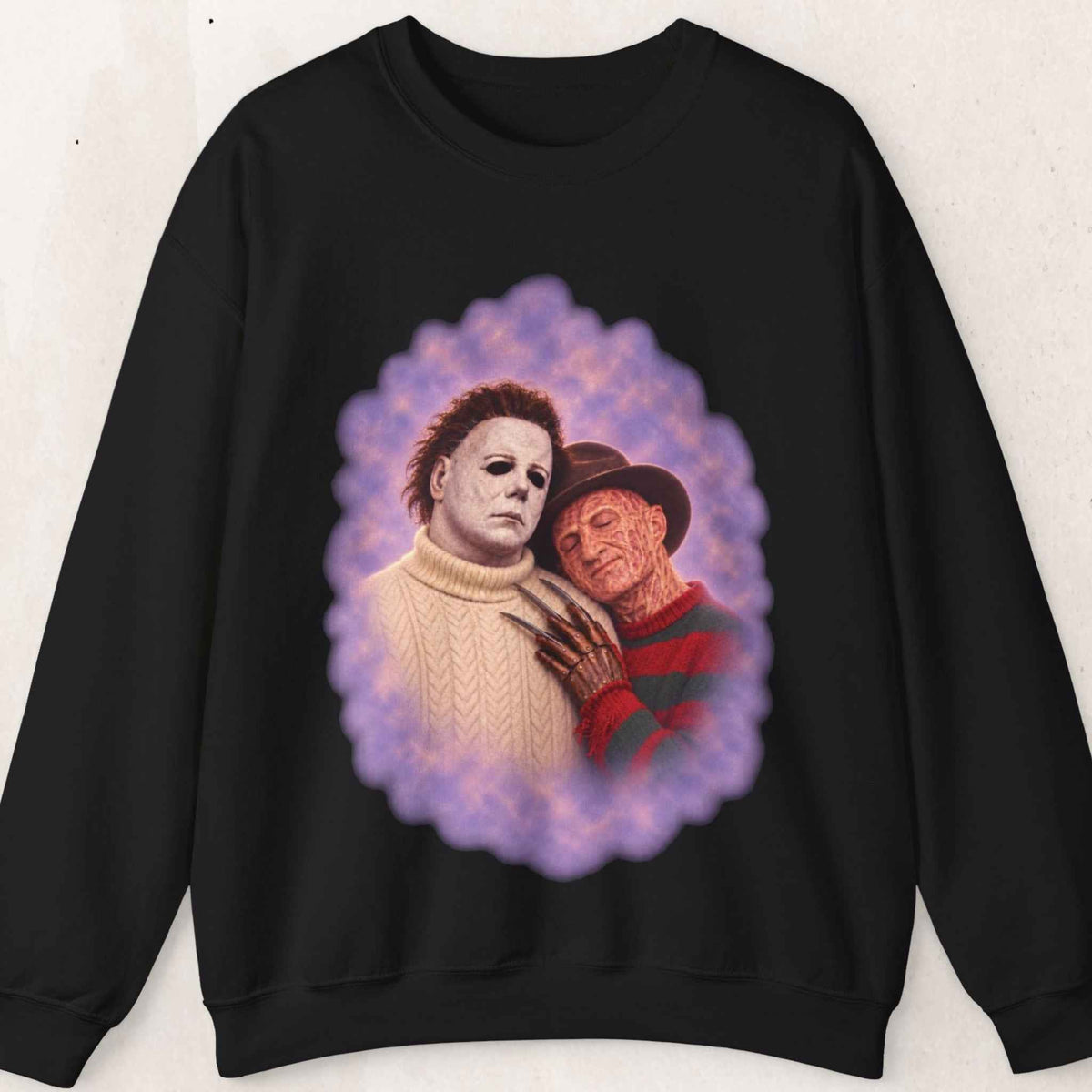 Michael & Freddy 80's Glamour Shot Sweatshirt – Black