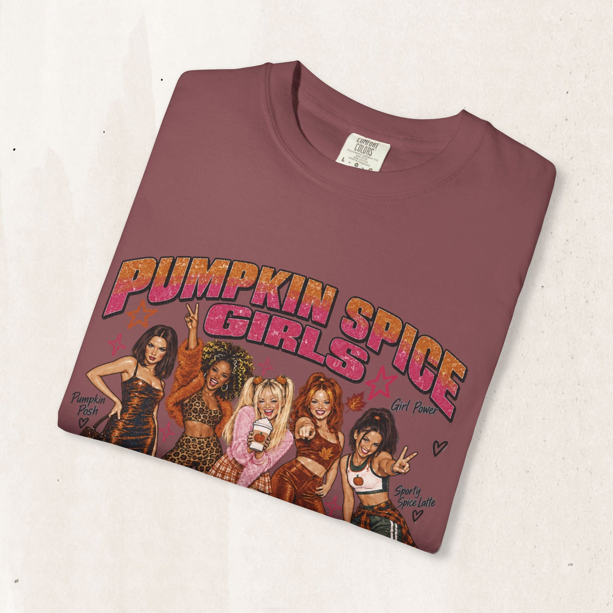 Pumpkin Spice Girl Graphic Tee – Brick
