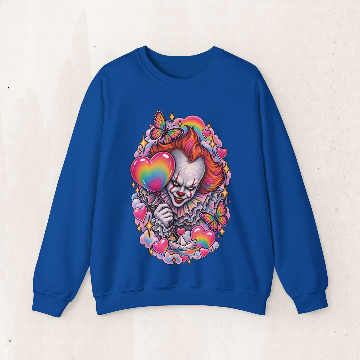 Pennywise Rainbow Crewneck Sweatshirt – Royal