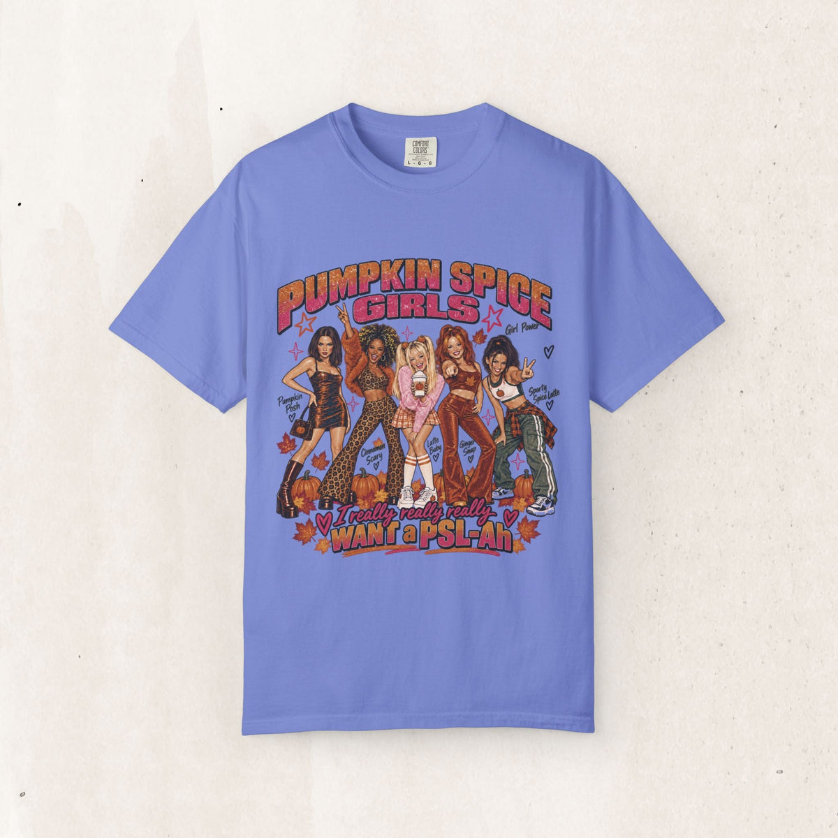 Pumpkin Spice Girl Graphic Tee – Flo Blue