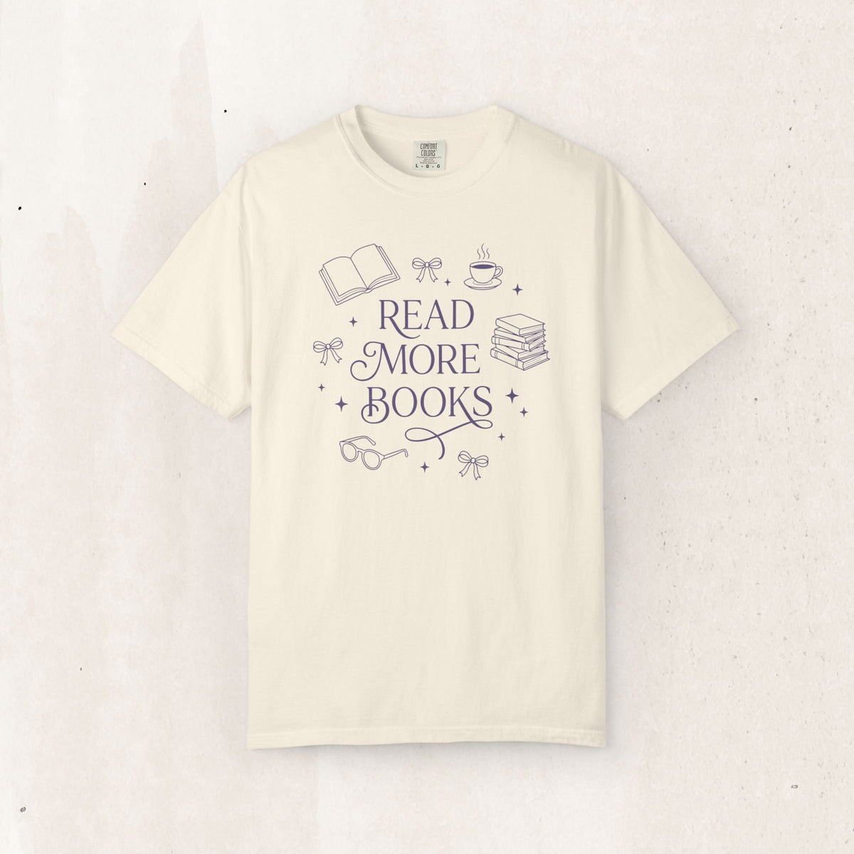 Read More Books Graphic Tee – Ivory