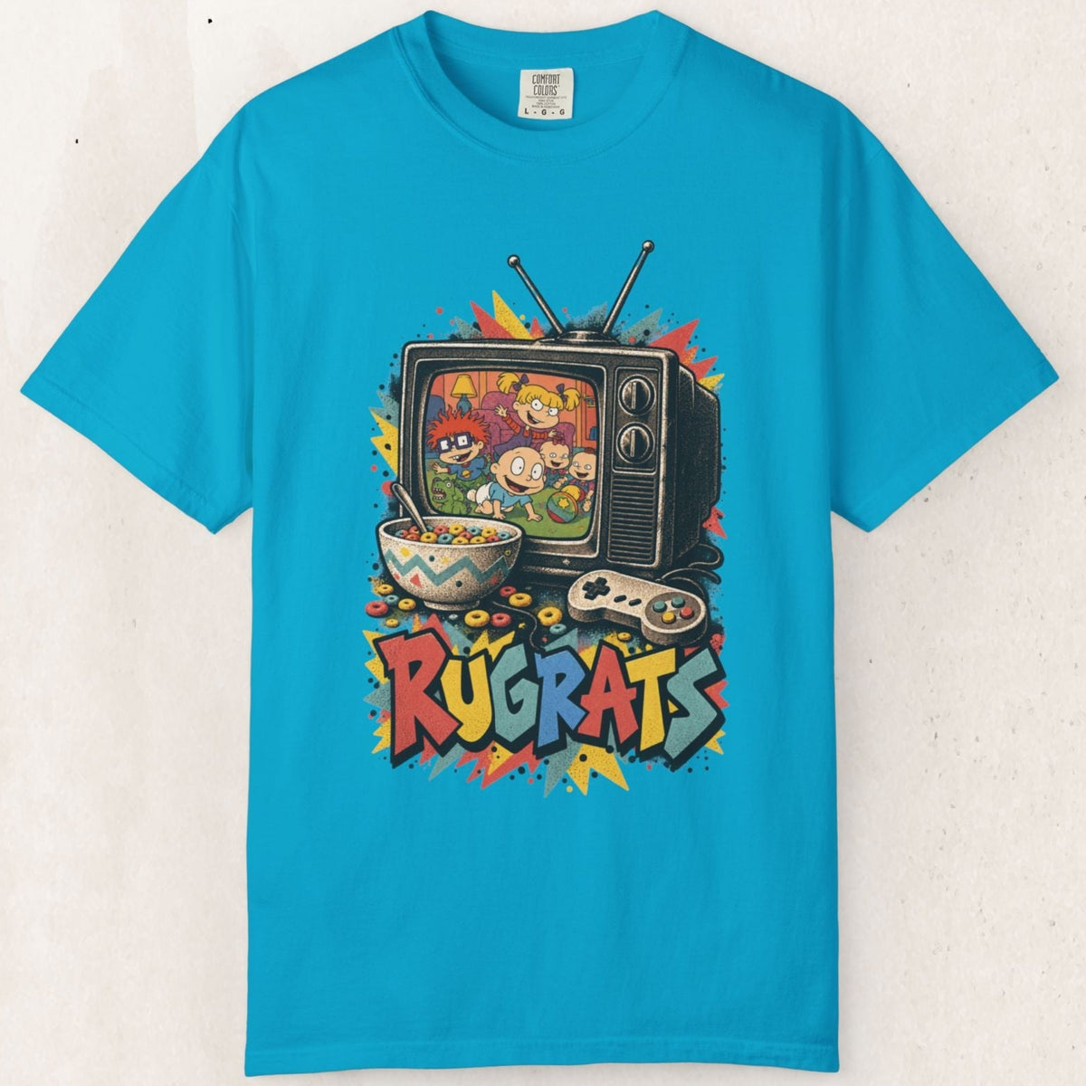 Rugrats Retro TV Graphic Tee – Sapphire