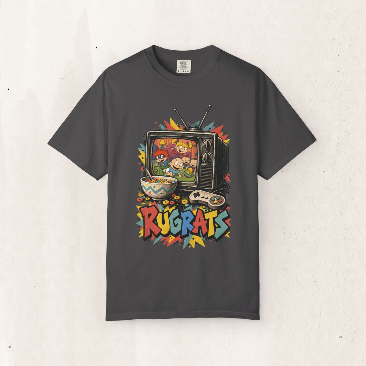 Rugrats Retro TV Graphic Tee – Graphite