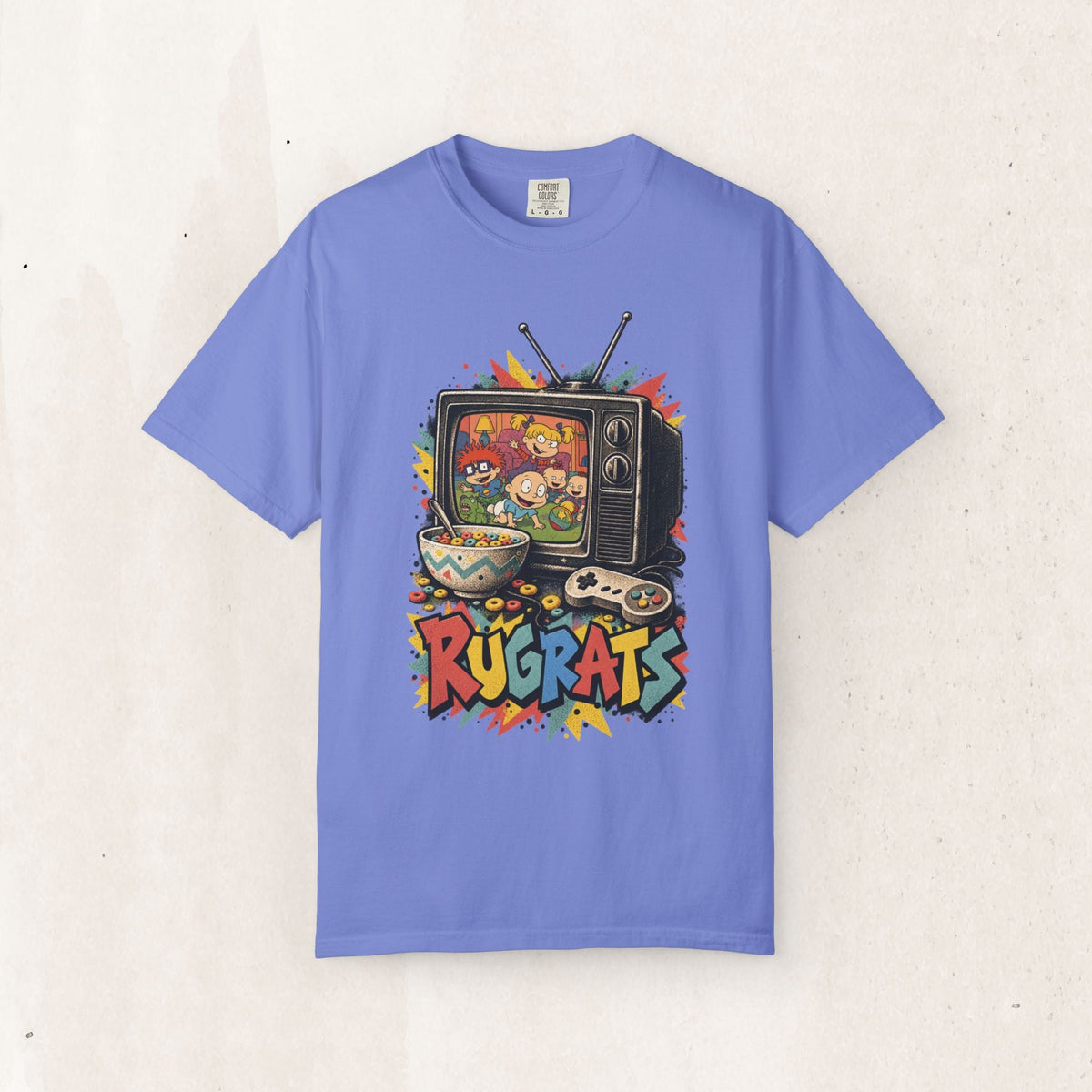 Rugrats Retro TV Graphic Tee – Flo Blue